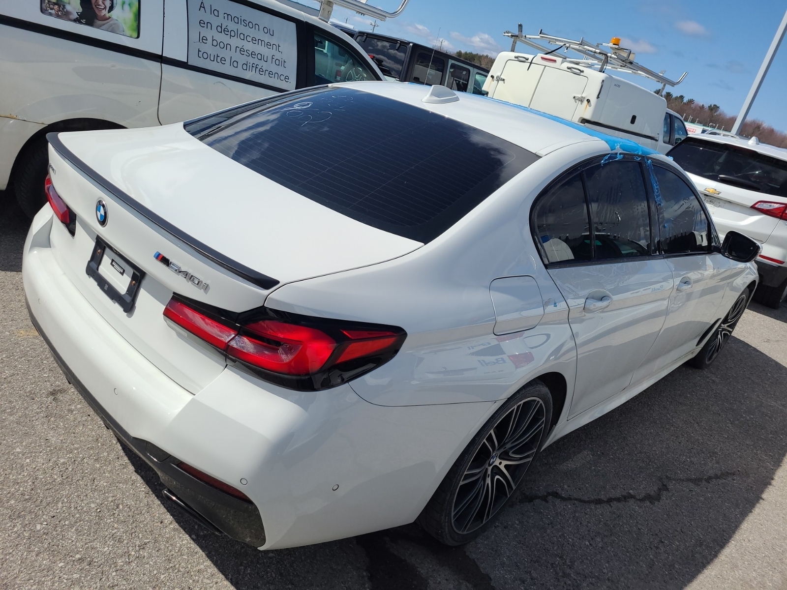 2022 BMW 5 SERIES 540I XDRIVE снимка 2022 BMW 5 SERIES 540I XDRIVE